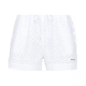 缪缪/Miu Miu 网眼蕾丝短裤 MP1551-1EWL-F0009