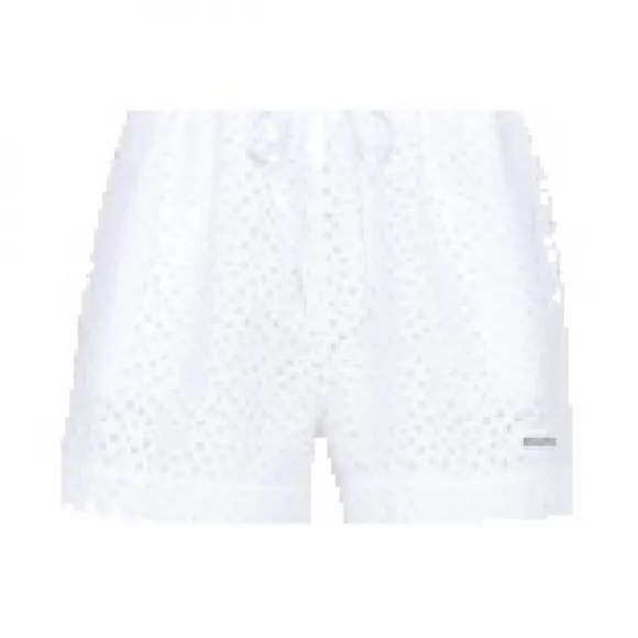 缪缪/Miu Miu 网眼蕾丝短裤 MP1551-1EWL-F0009