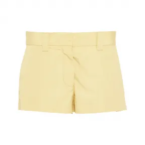 缪缪/Miu Miu 粉黄色 府绸短裤 MP1669-10RG-F0901