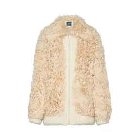 缪缪/Miu Miu 毛羊皮外套 MPV688_1OKV_F0507