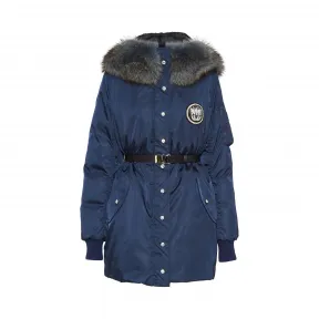 缪缪/Miu Miu 尼龙华达呢羽绒外套 MS1628_1H1P_F0V41