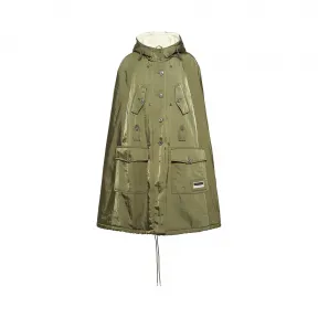 缪缪/Miu Miu 斜纹布斗篷 MS1664_59P_F0CUH