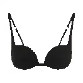 缪缪/Miu Miu 徽标装饰平纹针织文胸 RG9434-1CS1-F0002