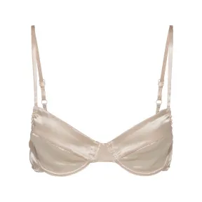 缪缪/Miu Miu 沙黄色 缎面文胸 RG9437-11V9-F0036