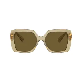 缪缪/Miu Miu 深橄榄绿色镜片 Miu Miu Glimpse 太阳镜 SMU10Y-E11M-FE01T