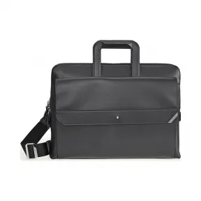 万宝龙/Montblanc 黑色 皮革 手提包 U0114656