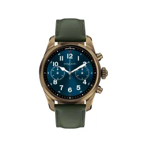 万宝龙/Montblanc 全新万宝龙独立通话智能腕表 SUMMIT 2+青铜色精钢及皮革款 127681 - U0127681