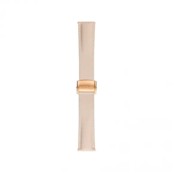 万宝龙/Montblanc Summit 2+系列奶油色皮革表带 127737 - U0127737