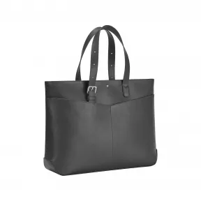 万宝龙/Montblanc 全新万宝龙匠心系列横款托特包 石墨色 128556 - U0128556