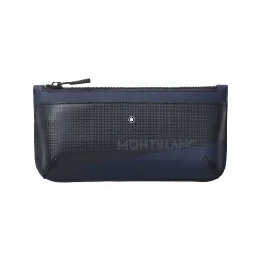 万宝龙/Montblanc 全新万宝龙风尚2.0系列小号手拿包 黑/蓝拼色款 128611 - U0128611