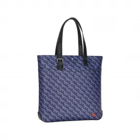 万宝龙/Montblanc Montblanc x Maison Kitsuné 胶囊系列先锋蓝竖款托特包 128997 - U0128997