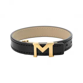 万宝龙/Montblanc M字形字形标志金色手环 129505 - U0129505