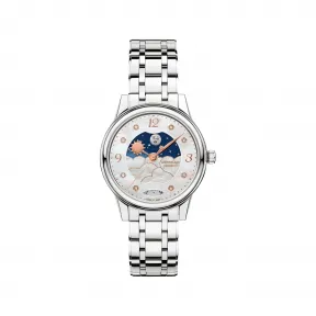 万宝龙/Montblanc MB129757-全新万宝龙宝曦系列昼夜显示腕表 30毫米（钢链表带）