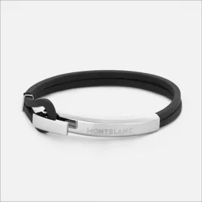 万宝龙/Montblanc Bracelet Wrap Me Rubber and Steel - Bracelets 男士 手镯 U0126135