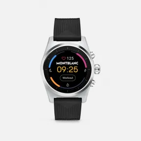 万宝龙/Montblanc Montblanc Summit Lite Smartwatch - Grey with Rubber Strap - Smartwatches 男表 手表 U0128410