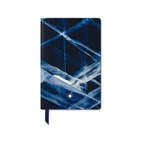 万宝龙/Montblanc MB129460-袖珍笔记本#148，万宝龙大班冰川系列，蓝色横纹