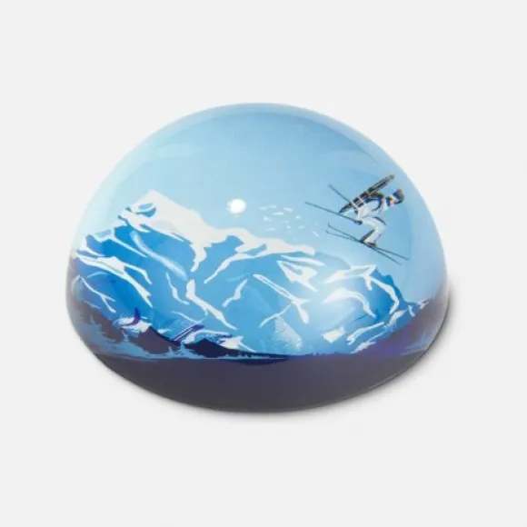 万宝龙/Montblanc Meisterstück 风景水晶纸镇 - 豪华办公桌吸墨纸 130740