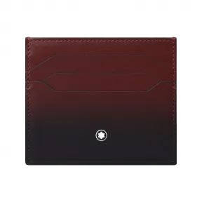 万宝龙/Montblanc MB131685-大班系列墨韵6卡位卡片夹 勃艮第红
