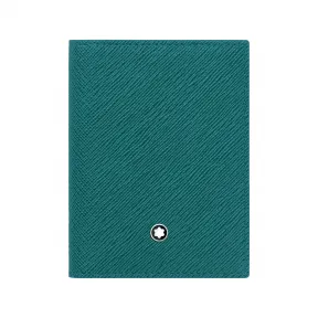 万宝龙/Montblanc MB131726-匠心系列4卡位卡片夹 松石蓝