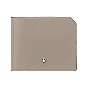 万宝龙/Montblanc MB131823-软皮系列6卡位钱夹 大地灰