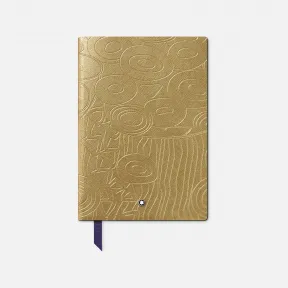 万宝龙/Montblanc 笔记本 #146 小号，向 Gustav Klimt 致敬的艺术大师，金色 - 带横线 - 奢华笔记本 MB132987