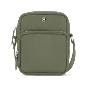 万宝龙/Montblanc MB198167-匠心系列方款邮差包 丛林绿