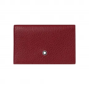 万宝龙/Montblanc 大班软质粒纹系列带双名片夹的卡包 U0116974