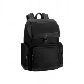 万宝龙/Montblanc 我的夜航系列大号翻盖双肩包 U0118259