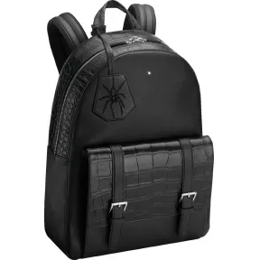 万宝龙/Montblanc 大班软皮粒纹系列大号双肩包 U0118750