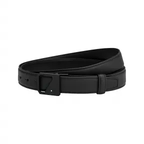 万宝龙/Montblanc 黑色自由剪裁休闲皮带 U0123903