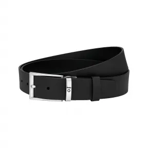 万宝龙/Montblanc 黑色自由剪裁休闲皮带 U0123905