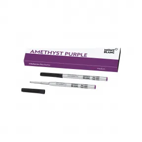 万宝龙/Montblanc MB124633-2支装紫晶色圆珠笔笔芯 (M)