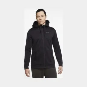 耐克/Nike 黑/暗灰 男子全长拉链开襟训练连帽衫 CU6232-010