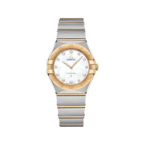 欧米茄/Omega 星座系列 精钢 黄金表链 石英机芯 131.20.28.60.55.002