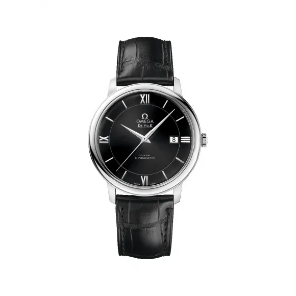 欧米茄/Omega 碟飞系列 皮表带 自动机械 424.13.40.20.01.001