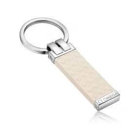 欧米茄/Omega 不锈钢和米色橡胶钥匙扣 K91STA0509805