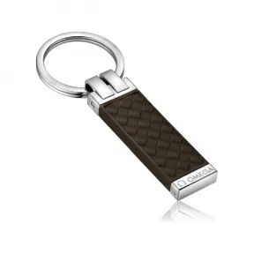 欧米茄/Omega 不锈钢和棕色橡胶钥匙扣 K91STA0520005