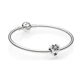 潘多拉/Pandora 潘多拉moments系列, 雪花之心手镯套装, 银质手镯, 潘多拉moments系列手镯, 潘多拉礼品套