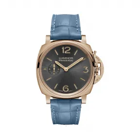 沛纳海/Panerai 18k玫瑰金 LUMINOR DUE系列 手动机械机芯 男表 PAM00677