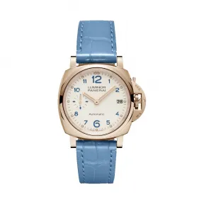 沛纳海/Panerai 5NPt红金 LUMINOR DUE系列 自动机械表芯 女表 PAM00756