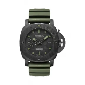 沛纳海/Panerai Carbotech碳纤维复合物料制造 SUBMERSIBLE 潜行系列 自动机械表芯 男表 PAM00961