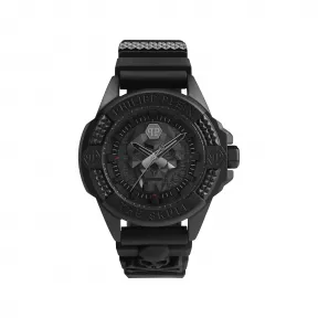 菲利普·普莱因/Philipp Plein $KULL TITAN 镀黑手表 109467-02-4-0