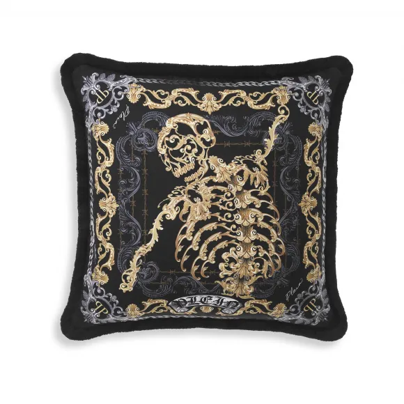 菲利普·普莱因/Philipp Plein 靠垫丝绸骨架 50 x 50 116343-0216-4-0