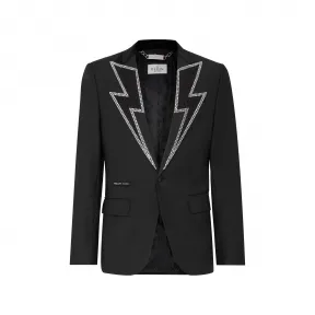 菲利普·普莱因/Philipp Plein Blazer Lord 适合搭配水晶 AABC-MRF1602-PTE003N-02