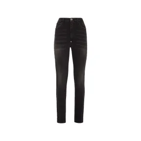 菲利普·普莱因/Philipp Plein 牛仔长裤超高腰 Jegging FACC-WDT2393-PDE004N-02NC