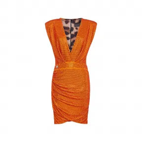 菲利普·普莱因/Philipp Plein 垫肩迷你裙石 PACC-WRG2616-PJY002N-20