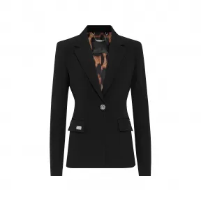 菲利普·普莱因/Philipp Plein Cady Blazer 长袖骷髅水钻 PPCO-WRF0424-PTE003N-02