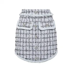 菲利普·普莱因/Philipp Plein 粗花呢迷你裙 SACC-WRV0450-PTE003N-07