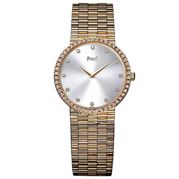 伯爵/Piaget 舞者系列 机械机芯 18K玫瑰金镶钻表壳 男表 GOA34145