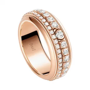 伯爵/Piaget 玫瑰金钻石戒指-珠宝 G34P1D00